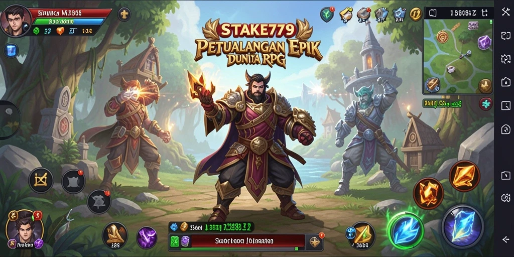 Screenshot menunjukkan gameplay menarik dan petualangan menegangkan di STAKE779.